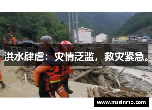 洪水肆虐：灾情泛滥，救灾紧急。